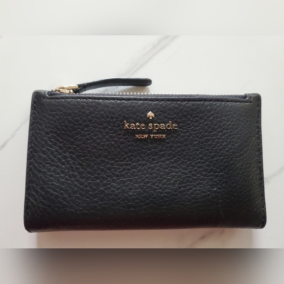 Kate Spade ♠️ New York Jackson Bifold Leather Wallet - Picture 3 of 13